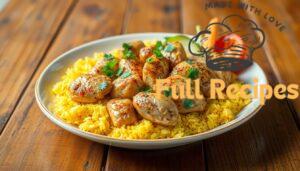 chicken and yellow rice recipe