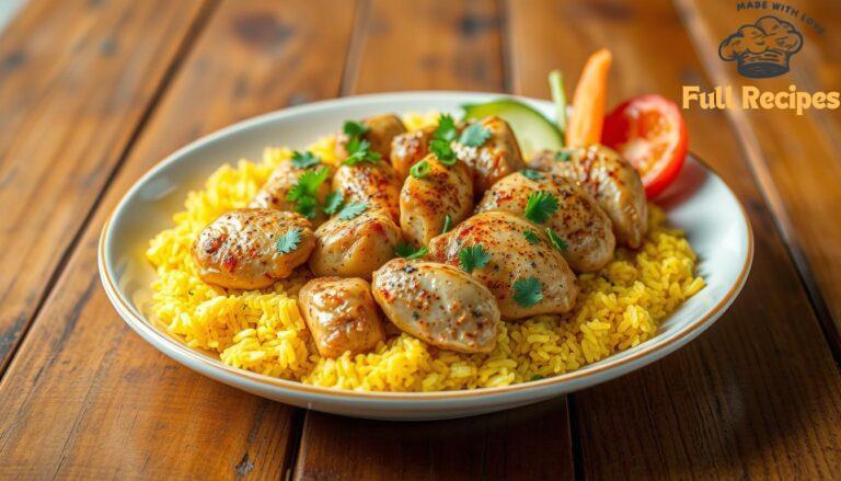 chicken and yellow rice recipe