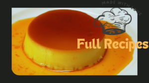 Microwave Flan