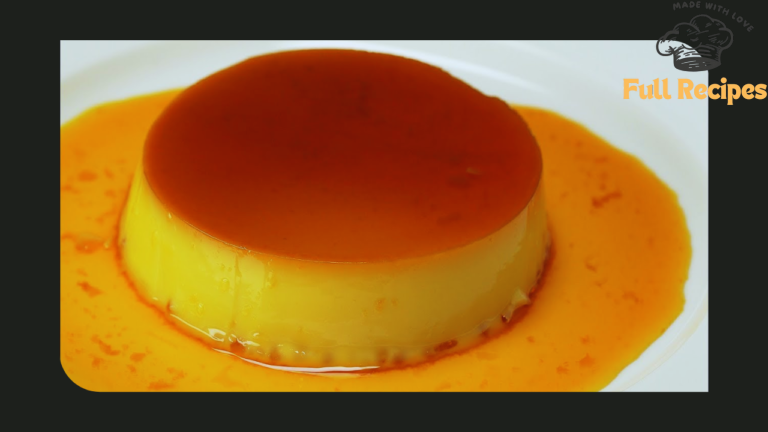 Microwave Flan