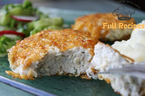 Chicken Cutlets with Cottage Cheese