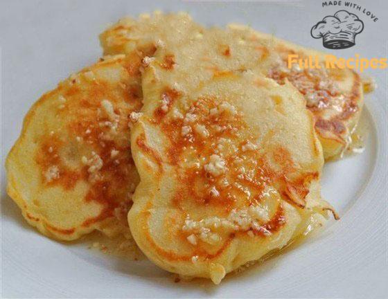 Kefir Pancakes with Apples